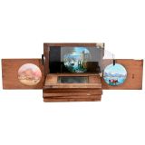 7 Hand-Painted Magic Lantern Slides of Boats