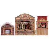 3 Replica Toy Theatres