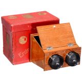 Ernemann Hand-Held Stereo Viewer 9 x 12, c. 1915