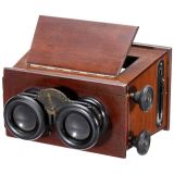 Mattey 6 x 13 Hand-Held Stereo Viewer, c. 1920