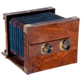 German Stereo Field Camera, c. 1880–90