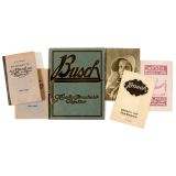 Emil Busch Books and Catalogues, 1909 onwards