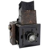 Rare Folding Reflex Camera by Contessa, c. 1913