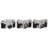 3 Contax Cameras