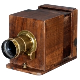 Wet-Plate Sliding Box Camera with Jamin and Darlot Lens, c. 1864