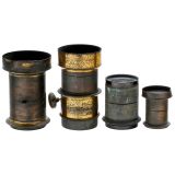 4 Voigtländer Lenses, 1842/43 onwards