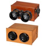 2 Stereo Viewers (45 x 107 and 6 x 13), c. 1920