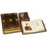 3 Leather Photographic Albums