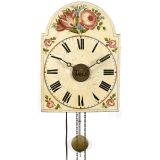 Black Forest Surrer Alarm Shield Clock, c. 1840