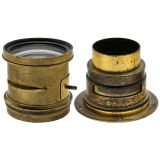 2 Early Brass Lenses by Ross, London