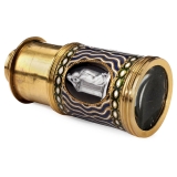 Single-Draw Telescope with Ribbed 18 k Gold Mounts, c. 1775