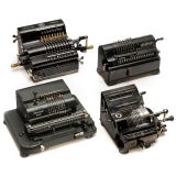 4 Spoked-Wheel Calculating Machines