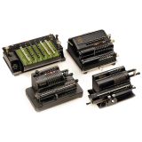 4 Mechanical Calculating Machines, c. 1930/40