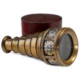 6-Draw Gilt-Brass Monocular Telescope, 19th Century