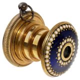 Lady's Gilt-Brass Five-Draw Miniature Pendant Telescope, c. 1820