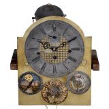 Early Dutch Hall Clock Movement, 18th Century