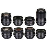 7 Zeiss Jena Lenses (M42 Screw-Mount)