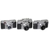 3 Leidolf Cameras from Wetzlar