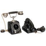 2 Siemens & Halske Telephones