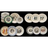 Approx. 31 Plates with Photographic Motifs