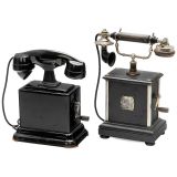 2 Ericsson Table Telephones