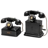 2 Belgian Bell Telephones