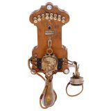 French Berliner-Type Wall Telephone, c. 1907