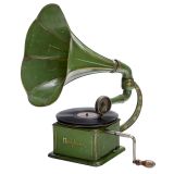 Rare Tin Toy Miraphone Phonograph, c. 1920