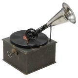 Very Rare Carusophon Miniature Phonograph, c. 1915