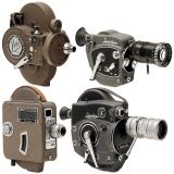 Three 16mm Movie Cameras, c. 1960