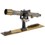 Bausch & Lomb Plane Table Alidade with Telescopic Sight, c. 1915