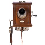 German Wall Telephone Model M 1900, dated 1901