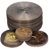 Collection of Musical Box Discs, c. 1900