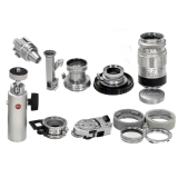 3 Leica M39 Lenses and Accessories