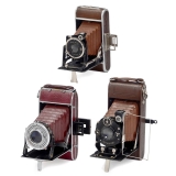 3 Deluxe Rollfilm Cameras