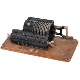 Brunsviga Model B Spoked-Wheel Calculating Machine, c. 1895