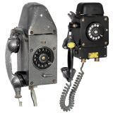 2 German Mining Telephones, c. 1965