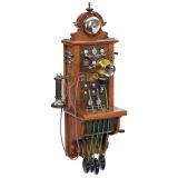 Large Switchboard by L.M. Ericsson No. 621, c. 1890