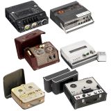 6 Reporter Tape Recorders, c. 1955–75