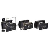 3 Strut Cameras for 6.5 x 9 cm, c. 1930