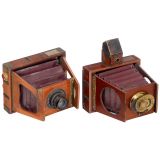 2 Chambres à Jouer or Eclipse Cameras, c. 1890