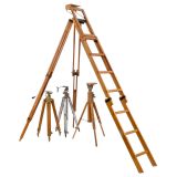 Giant Ladder Tripod and 3 other Studio Tripods