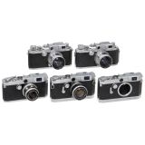 5 Canon Cameras for M39