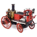 Live-Steam 2-Inch Scale Shand Mason Horse-Drawn Fire Pump, c. 19