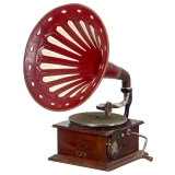 Parlophon Coin-Activated Horn Gramophone, c. 1910