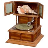 Gramophone with Shell Horn, c. 1920