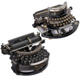 Typo A and National 1A Typewriters