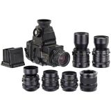 Mamiya RB 67 with 7 Lenses