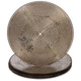 Twelve 27-Inch Regina Steel Discs, c. 1900
