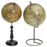 2 Small Terrestrial Globes